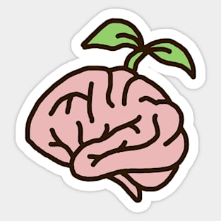 healing brain Sticker